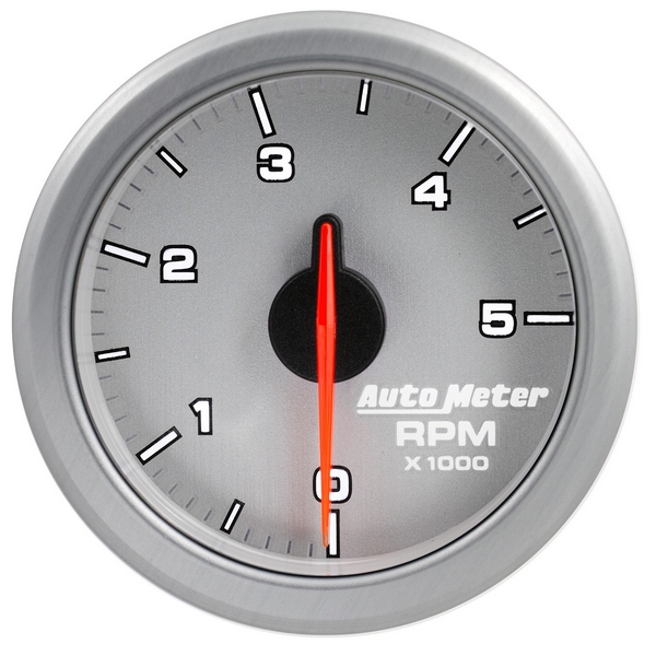 2-1/16" TACH, 0-5,000 RPM, AIRDRIVE, SILVER